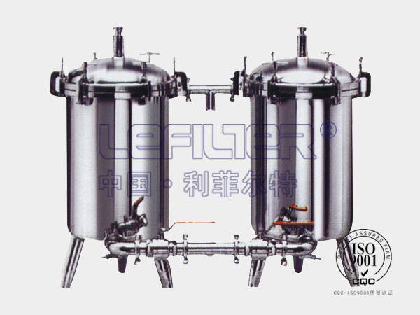 304不锈钢双联袋式过滤器